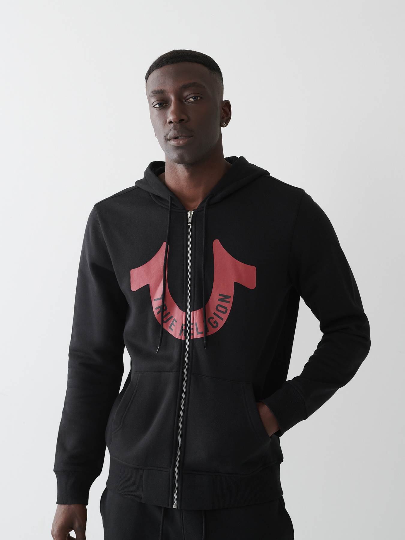 HORSESHOE ZIP HOODIE