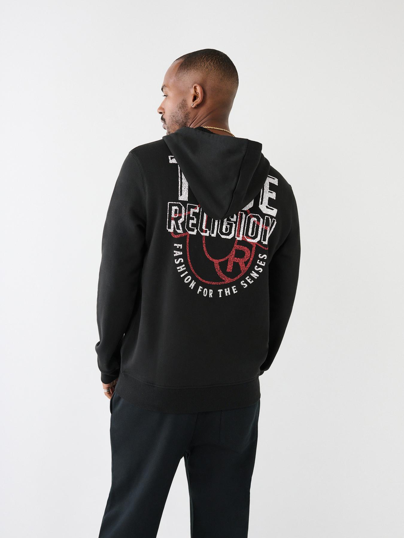 True religion cheap mens zip hoodie