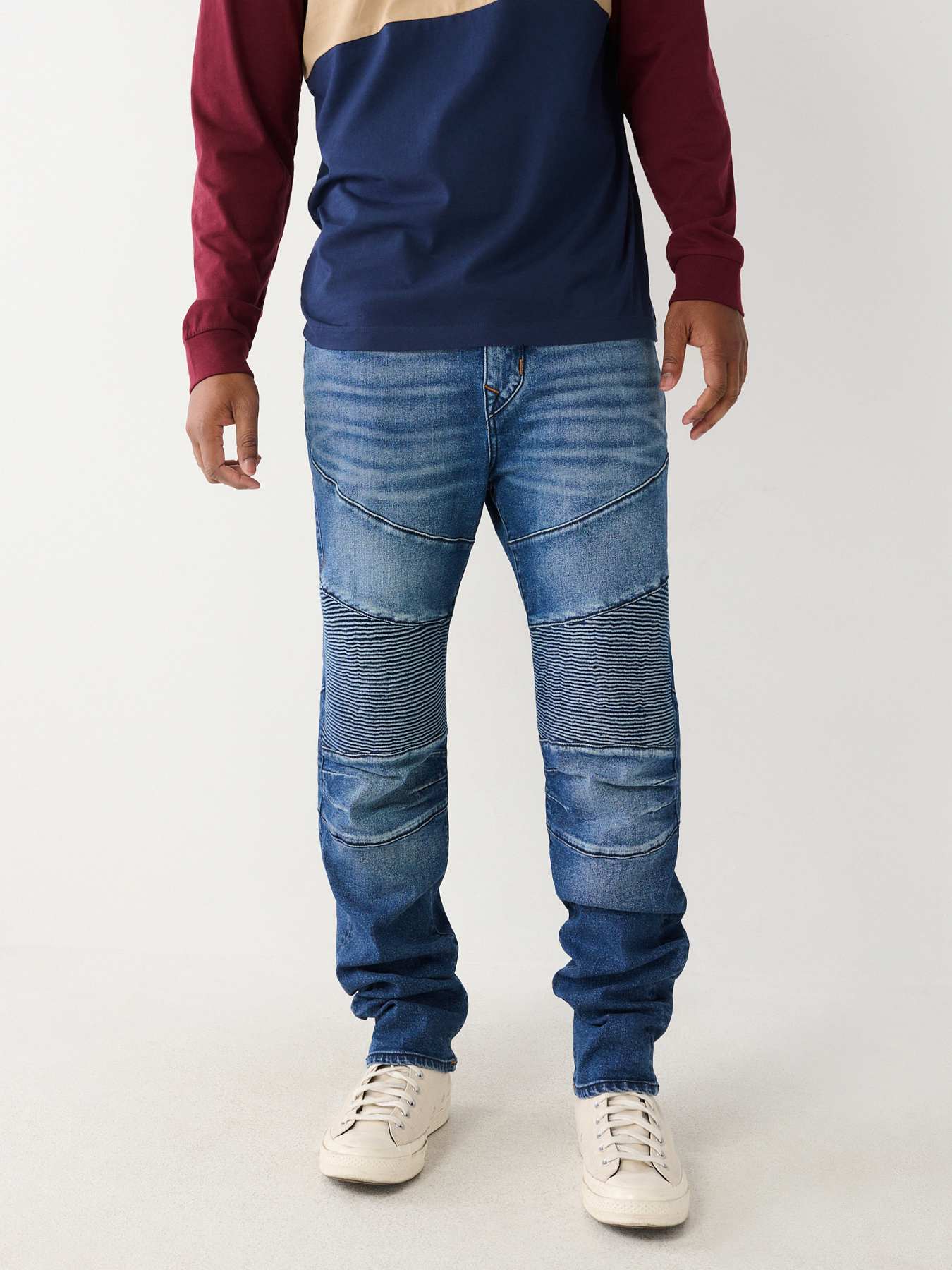 True Religion Rocco Moto Jeans