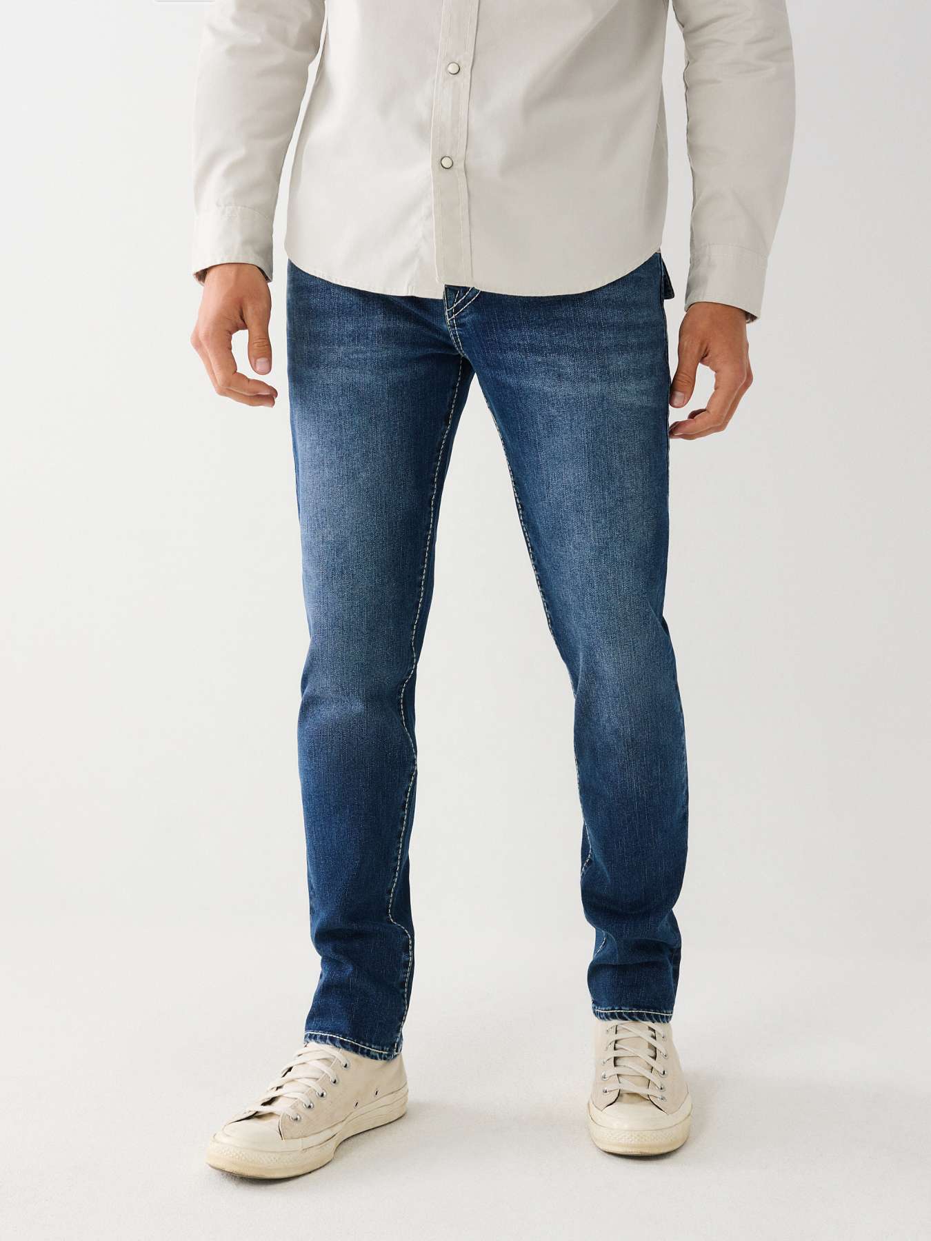 ROCCO BIG T STITCH SKINNY JEAN