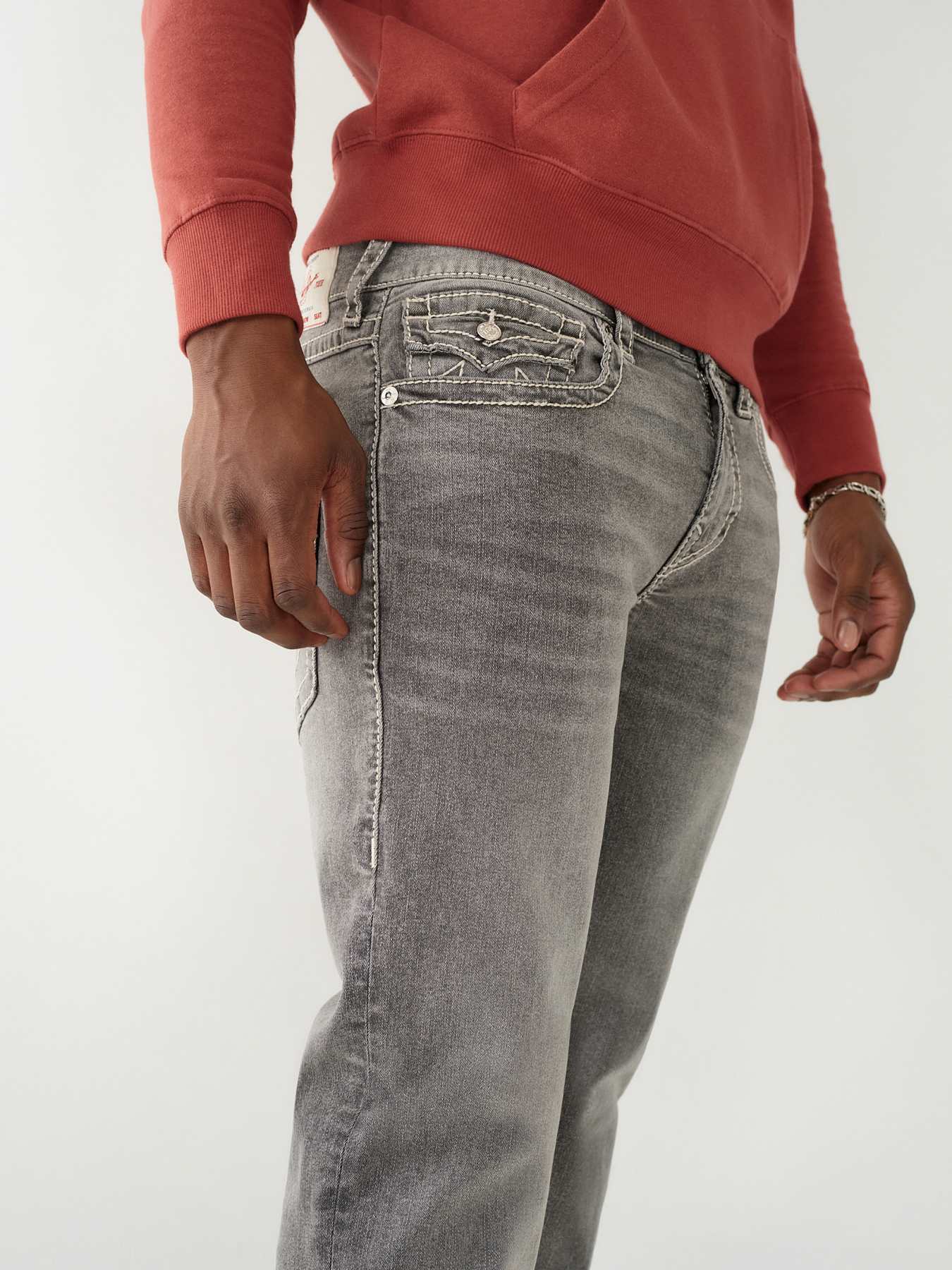 RICKY BIG T STITCH STRAIGHT JEAN