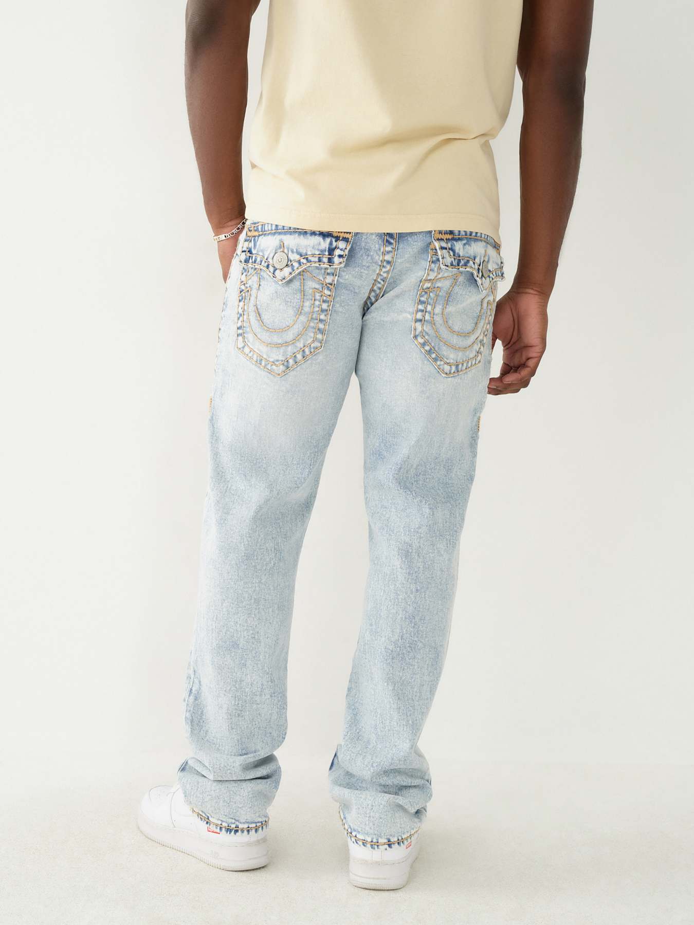 Ricky Super T Stitch Straight Jean