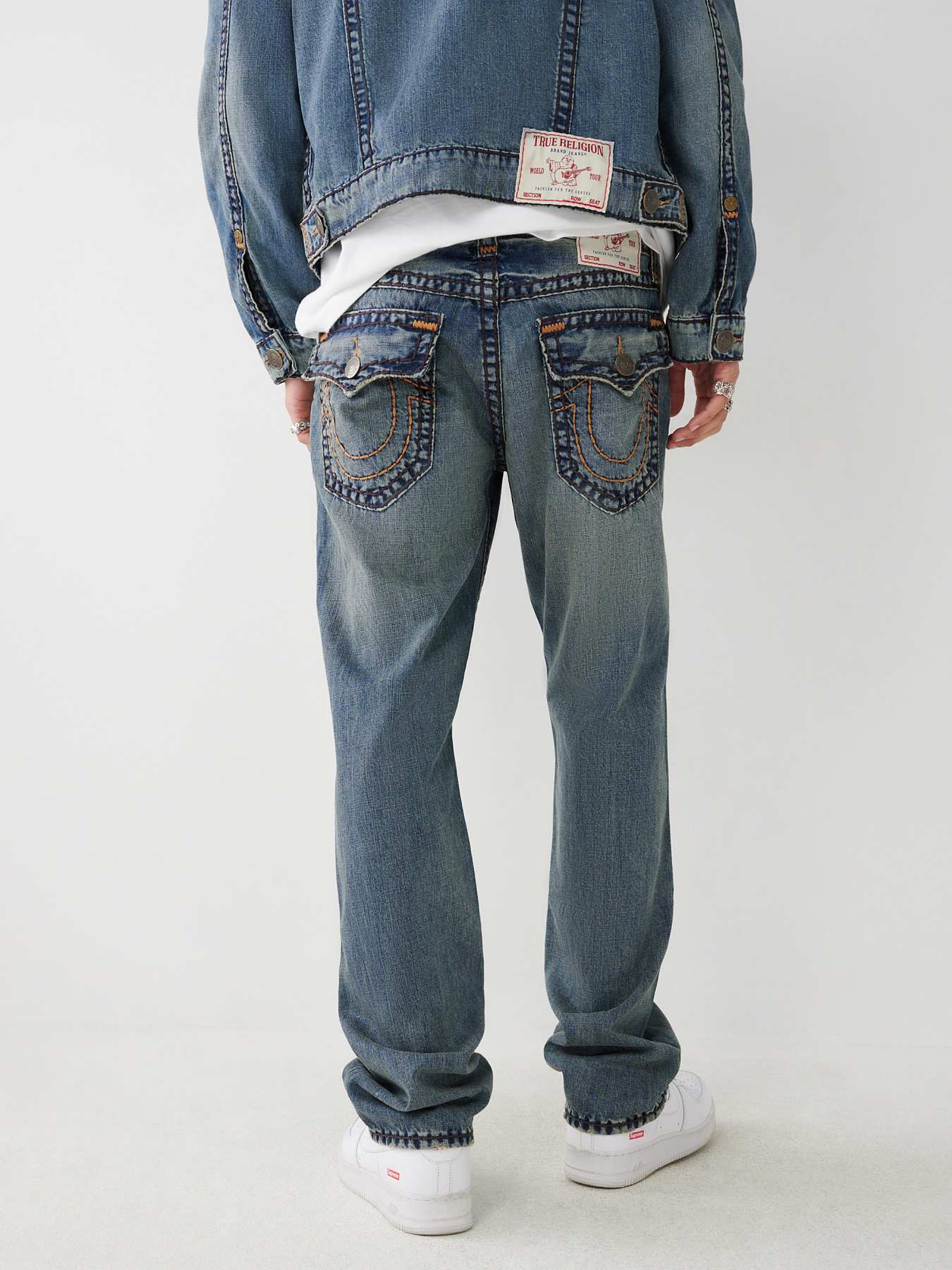 True religion ricky hot sale super t jeans