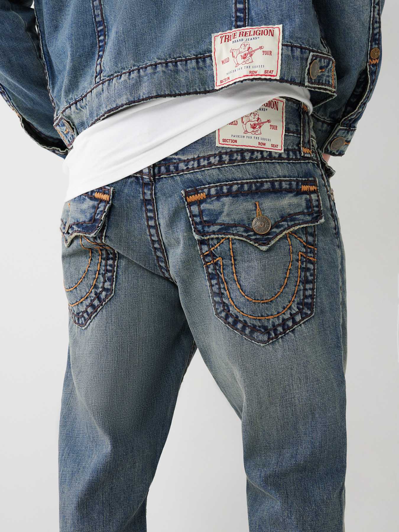 RICKY SUPER T STITCH STRAIGHT JEAN