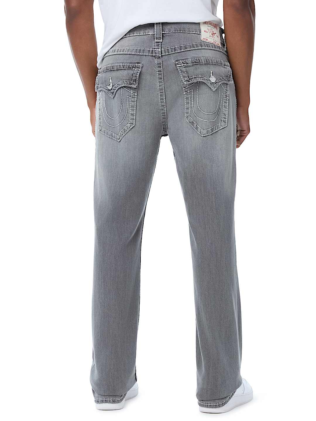 JEANS RECTOS RICKY CON COSTURA BIG T