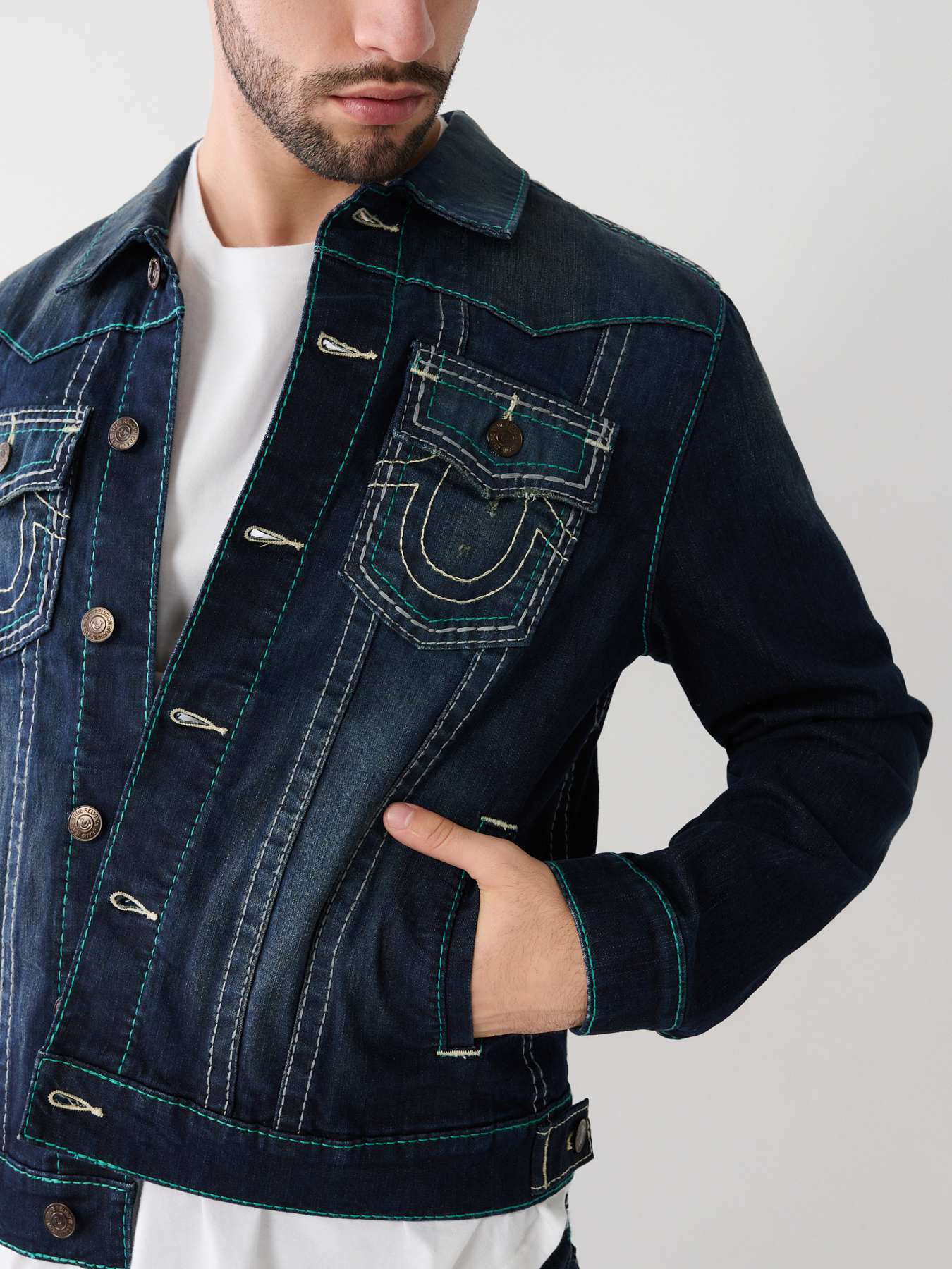 JIMMY MB3 MEGA BIG T DENIM JACKET