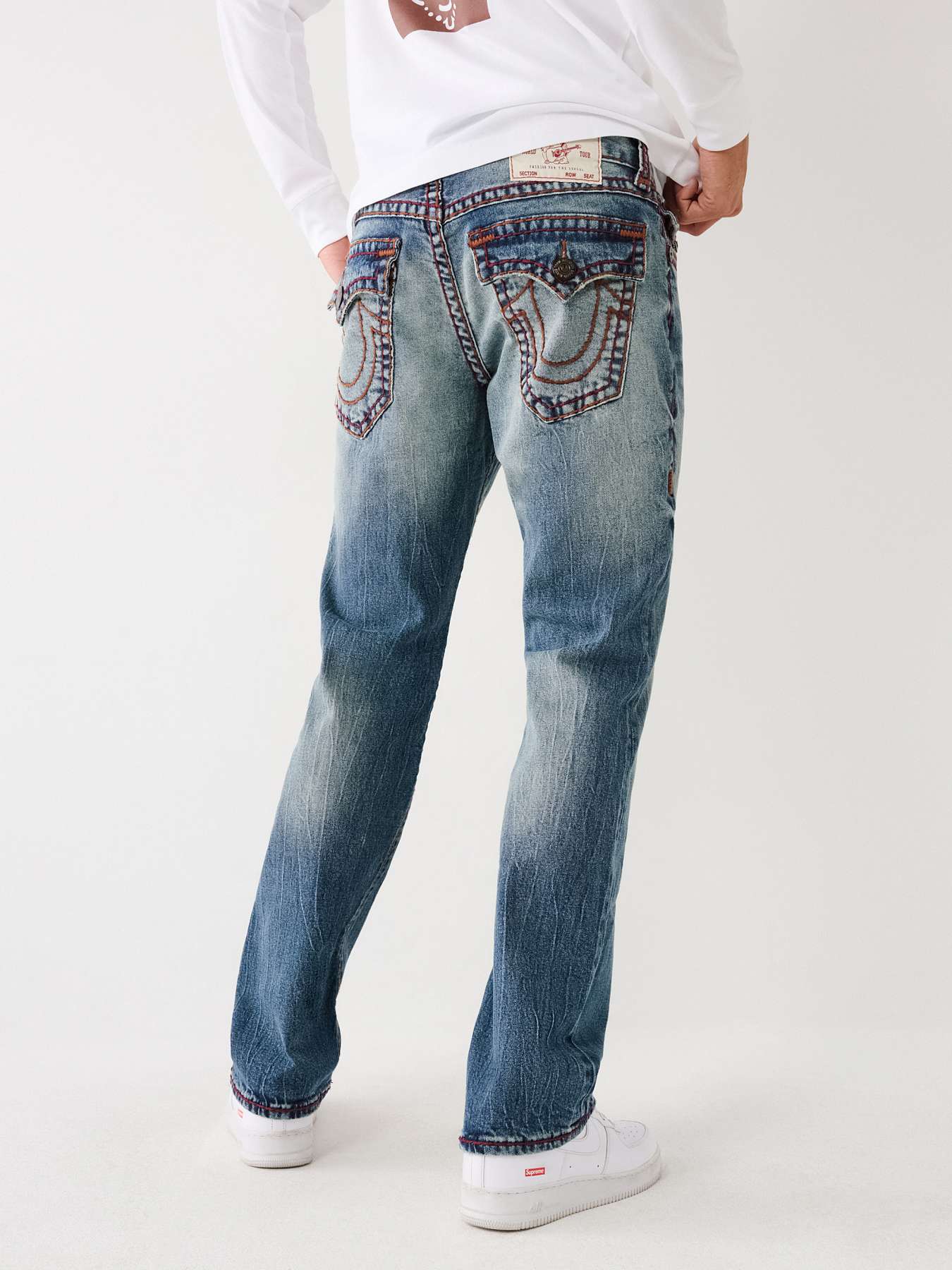 RICKY SUPER T STITCH STRAIGHT JEAN