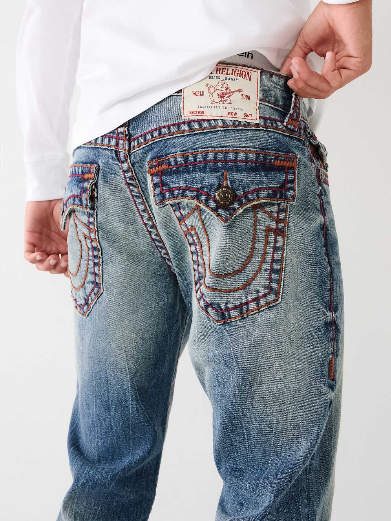 RICKY SUPER T STITCH STRAIGHT JEAN