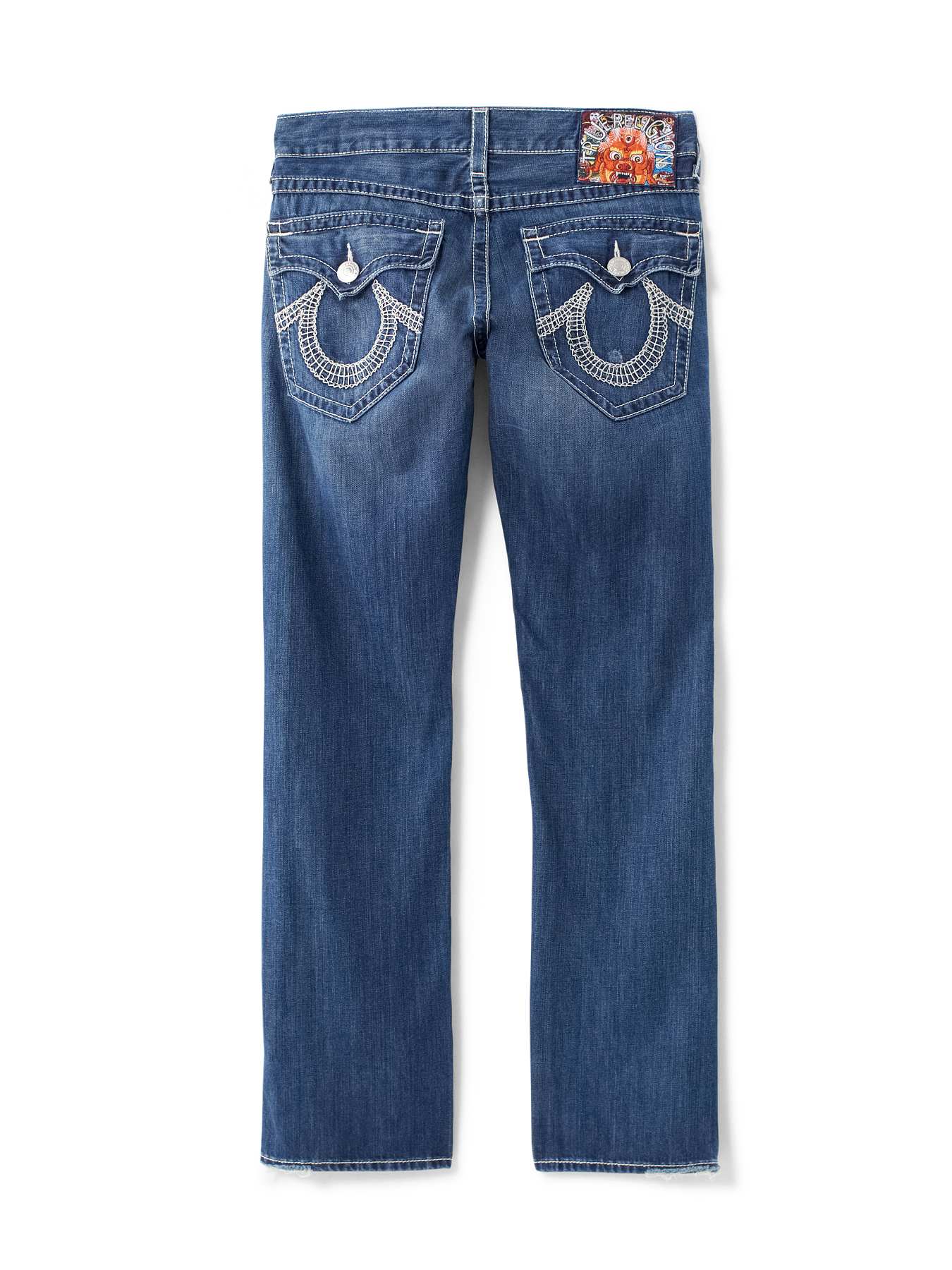 ARCHIVE MENS SPIDER STITCH JEAN - Blue | True Religion 