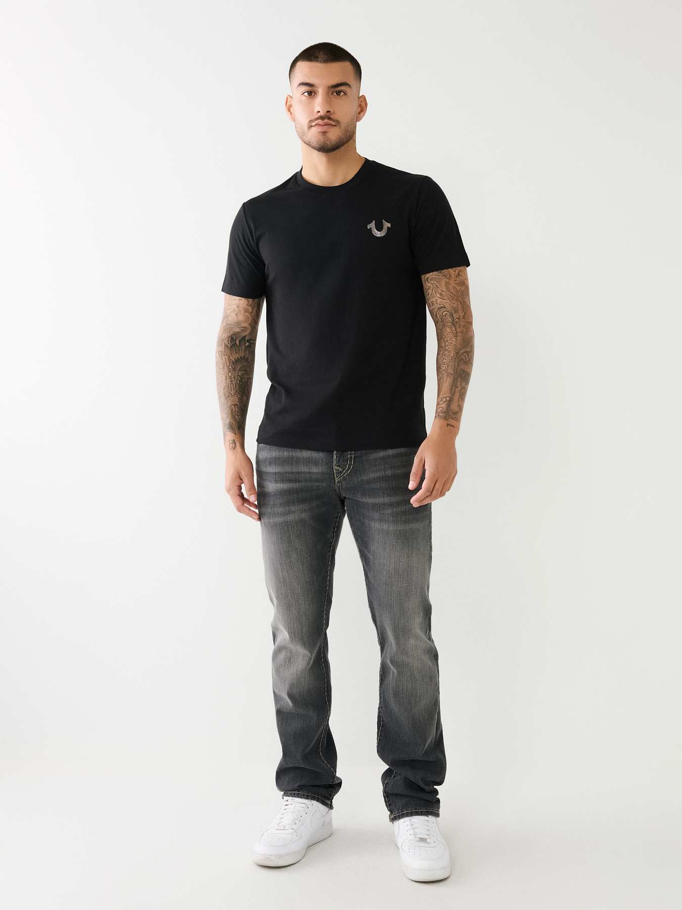 RICKY SUPER T NF - Tahoe Black Wash | True Religion