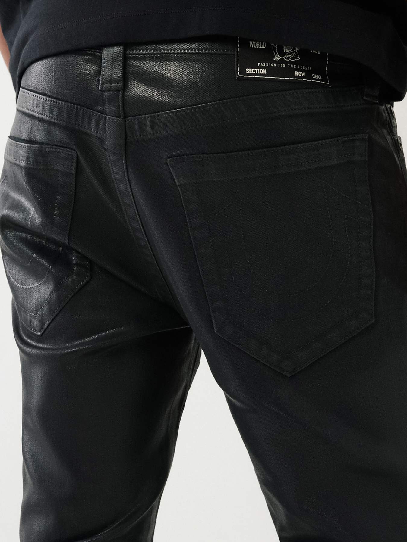 Coated Denim, Men's Coated Jeans