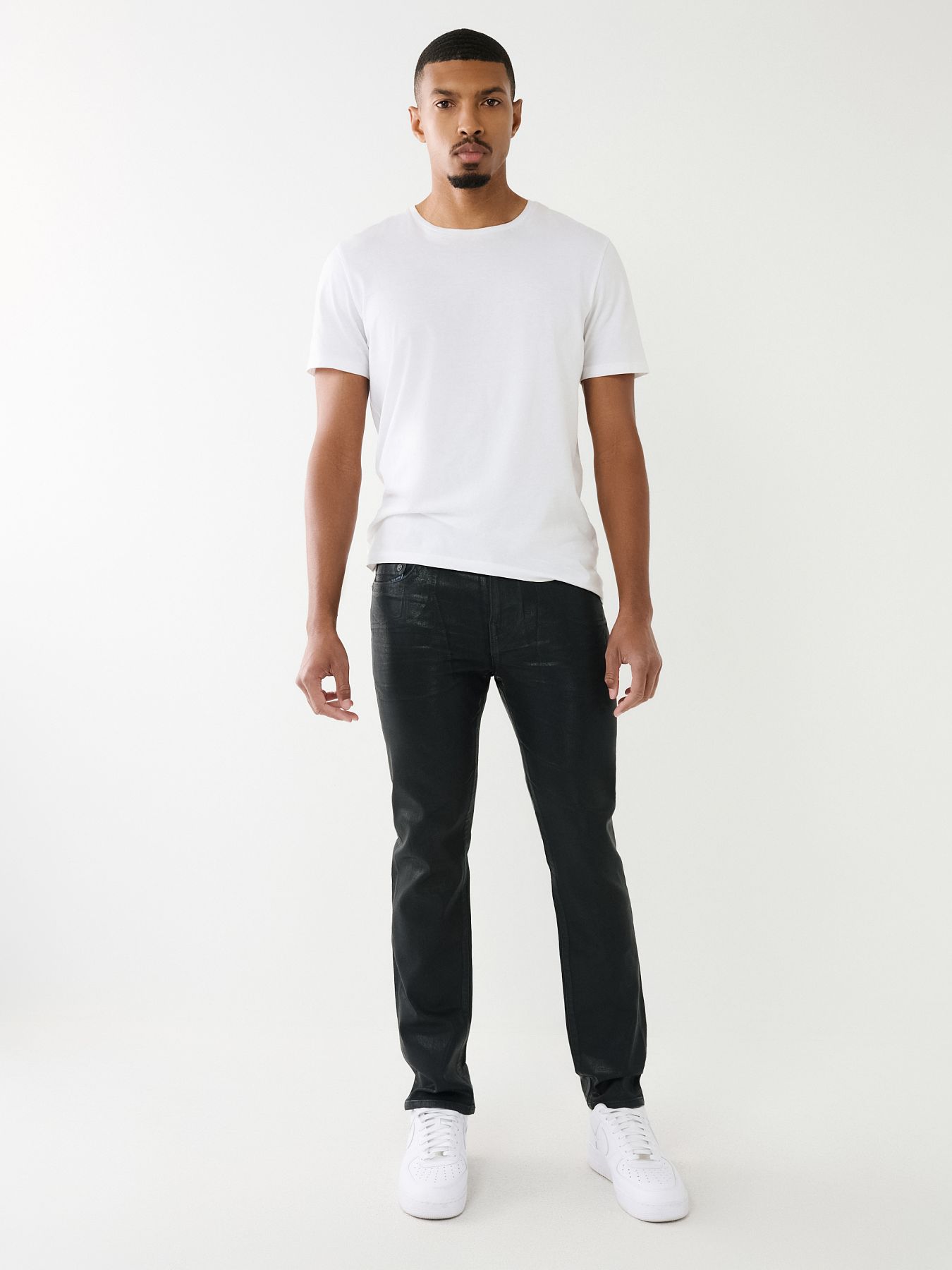 ROCCO SINGLE NEEDLE COATED JEAN 32IN
