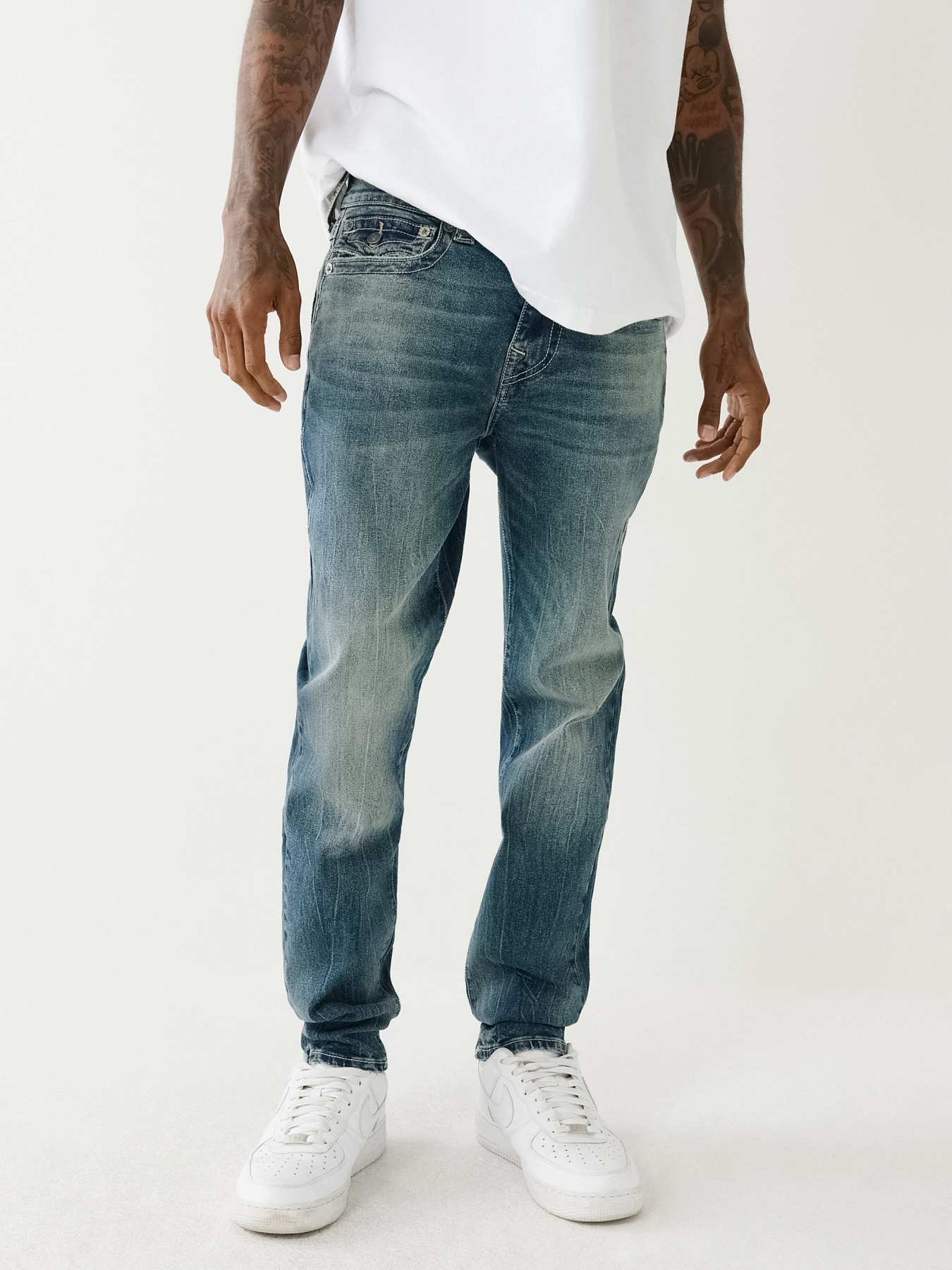 Rocco Embossed Skinny Jean 32