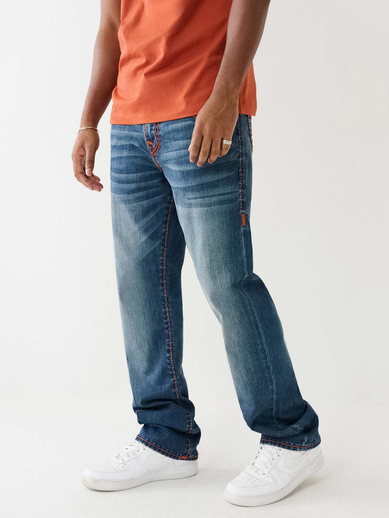 RICKY SUPER T STITCH STRAIGHT JEAN