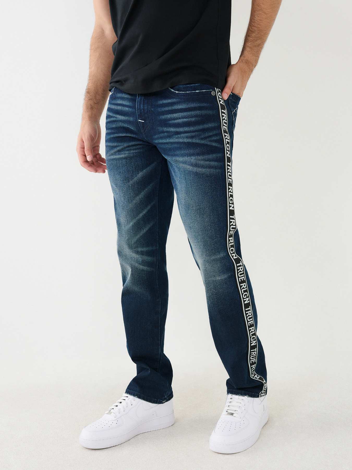 RICKY SIDE STRIPE STRAIGHT JEAN