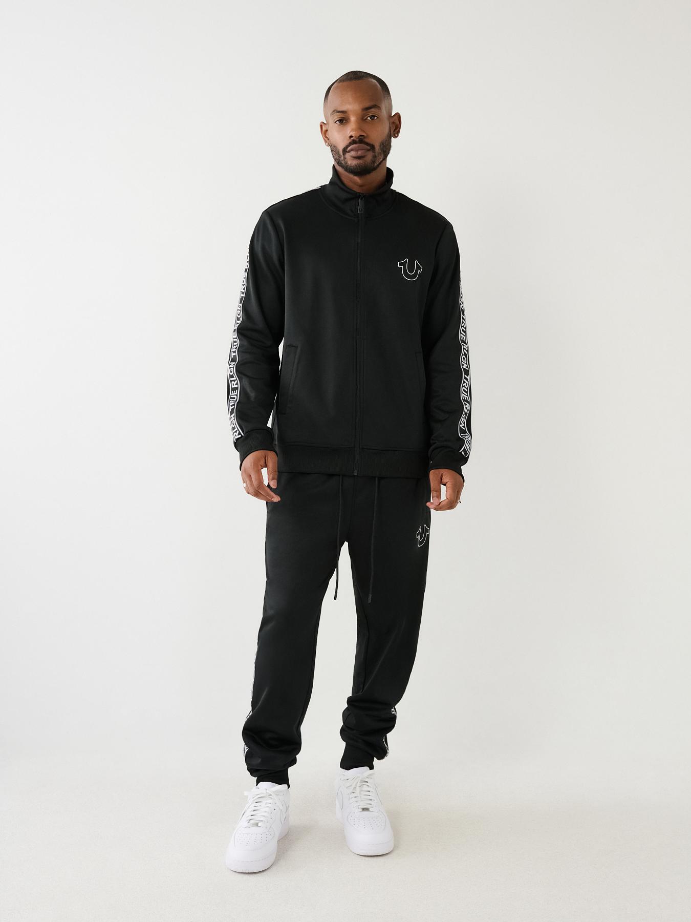 Black true cheap religion tracksuit