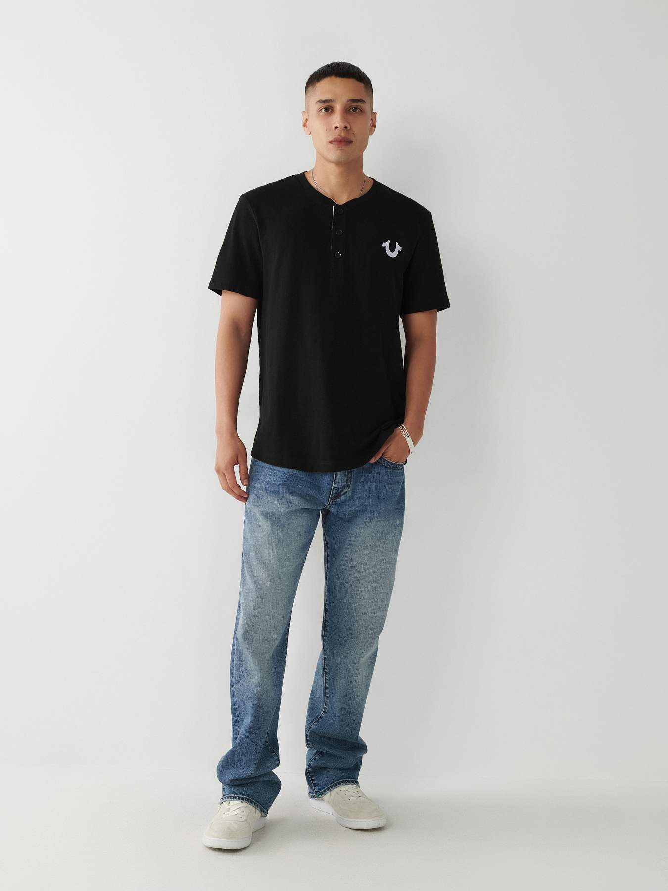 CAMISETA HENLEY, image 4