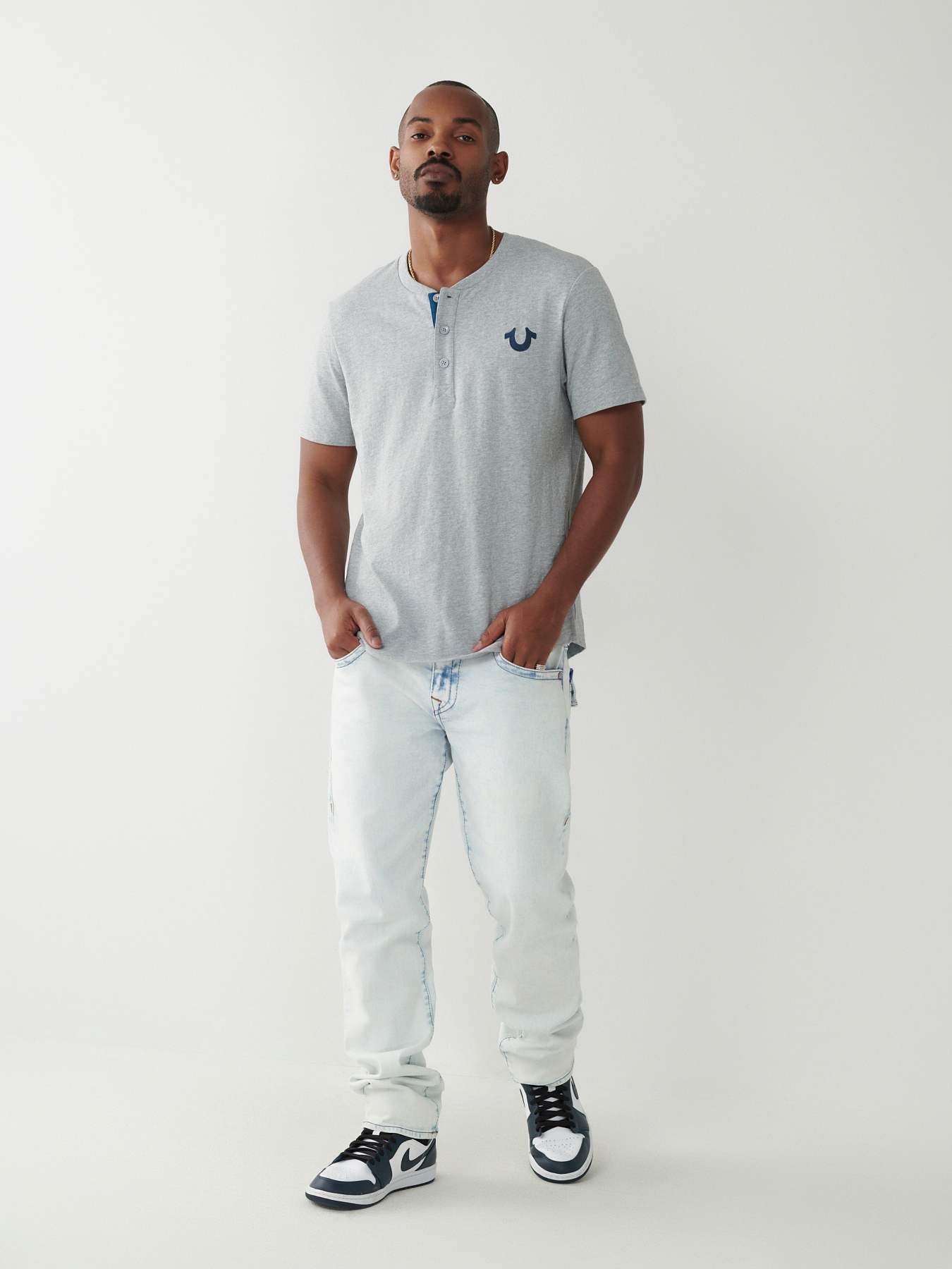 CAMISETA HENLEY, image 4