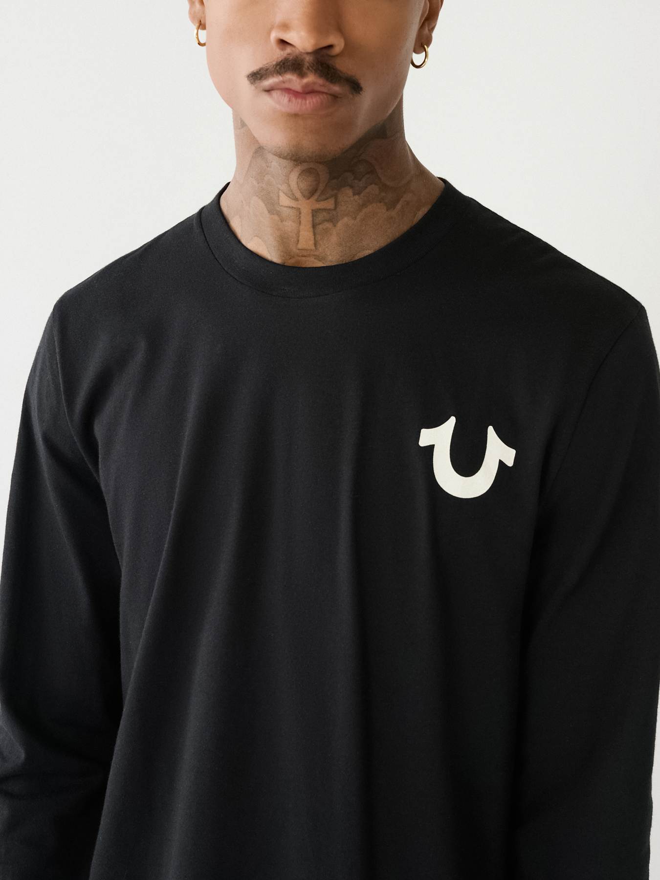 True religion hot sale logo tee