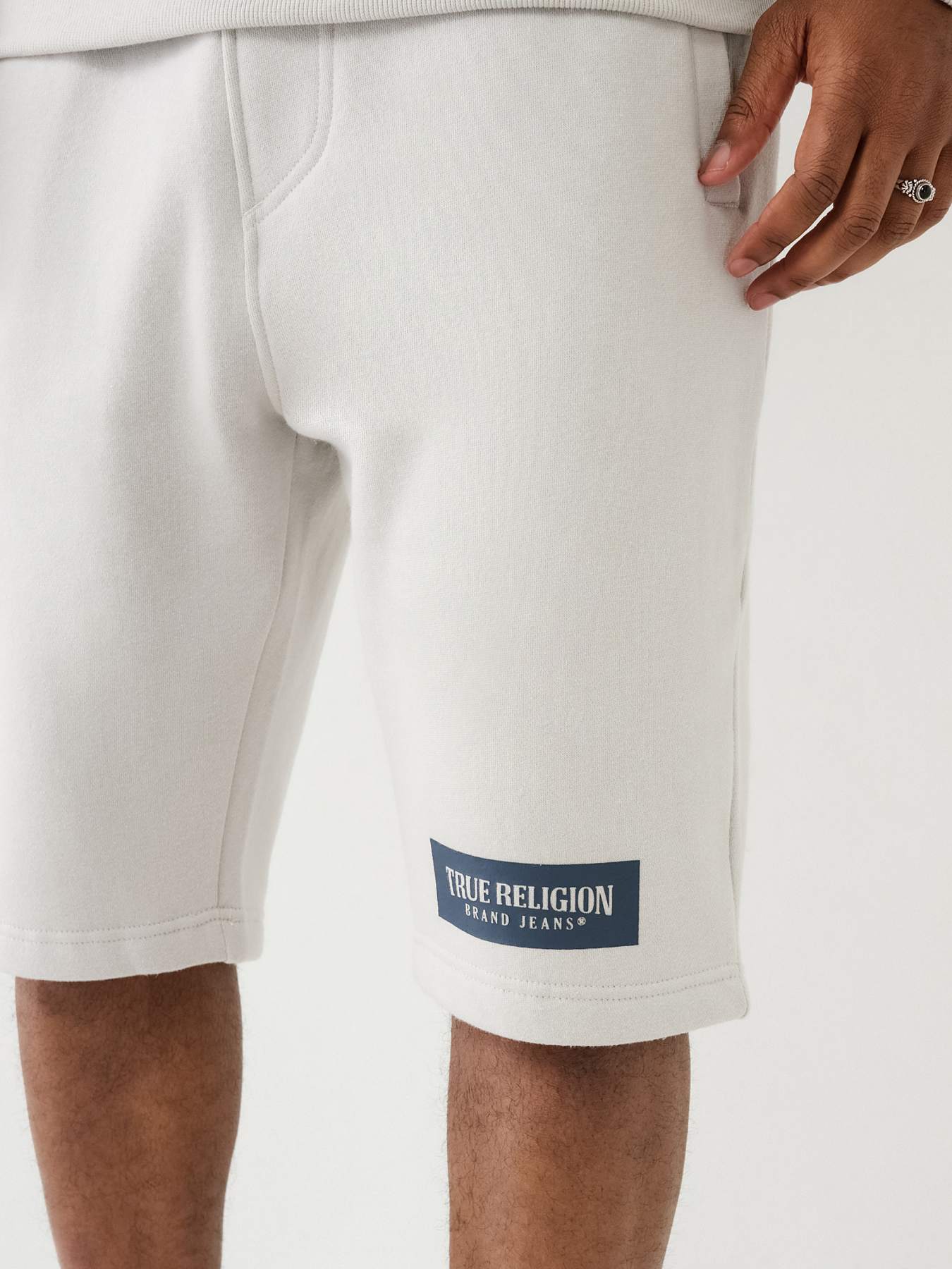 True religion sweat discount shorts