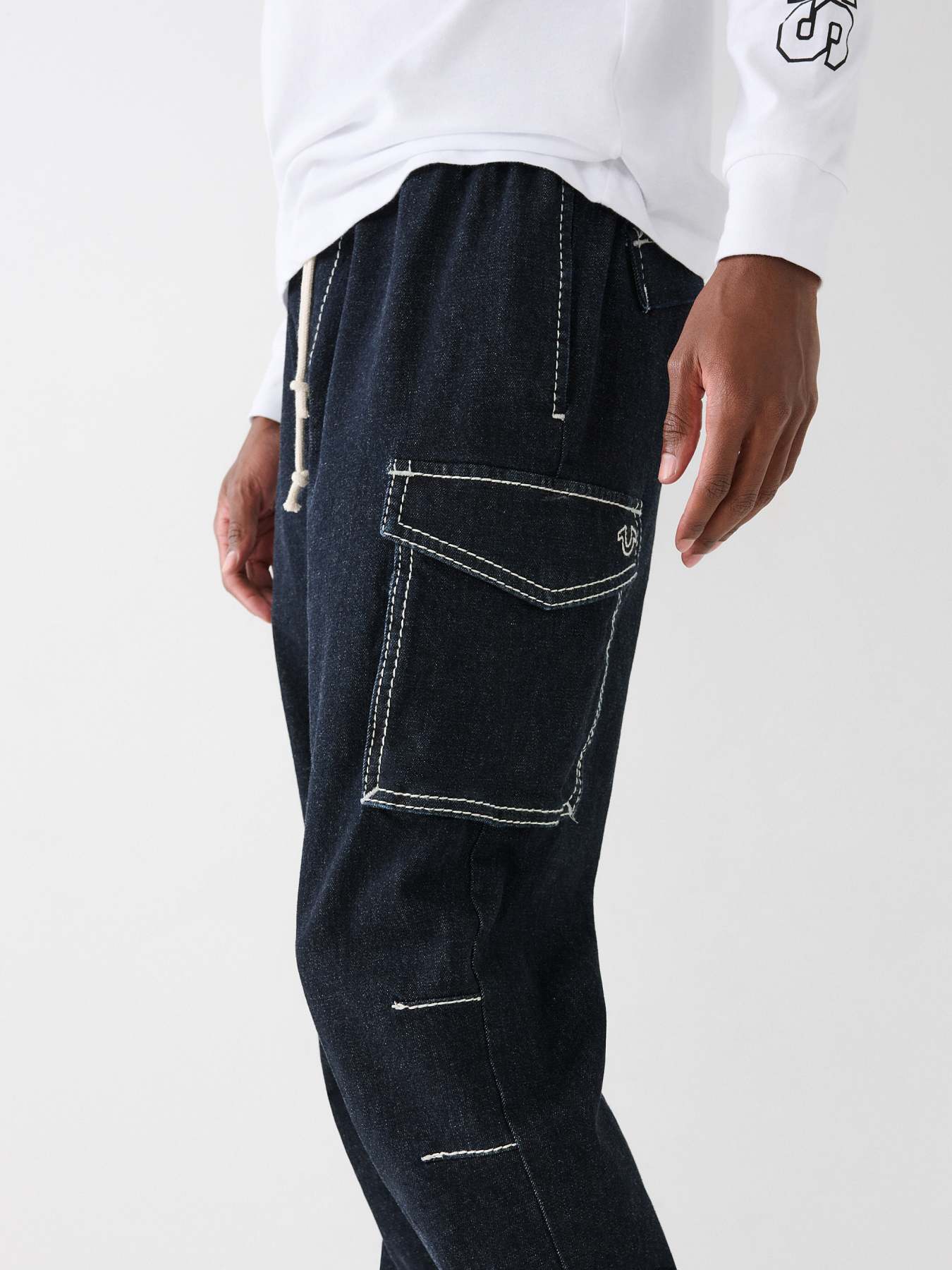 BIG T DENIM CARGO JOGGER, image 2