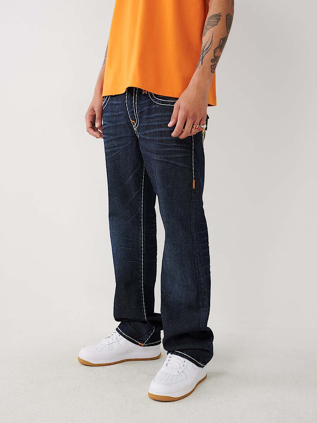 BILLY DOUBLE RAISED HS SUPER T BOOTCUT JEAN