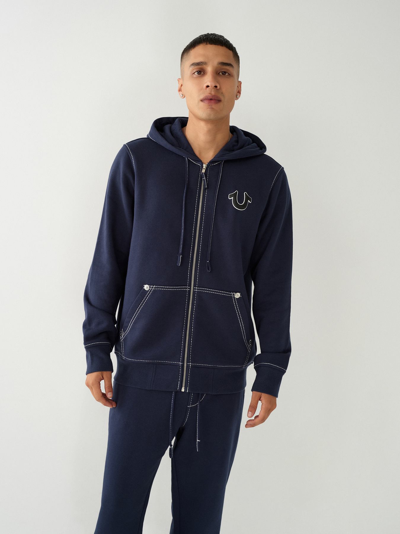 HERITAGE BIG T ZIP HOODIE