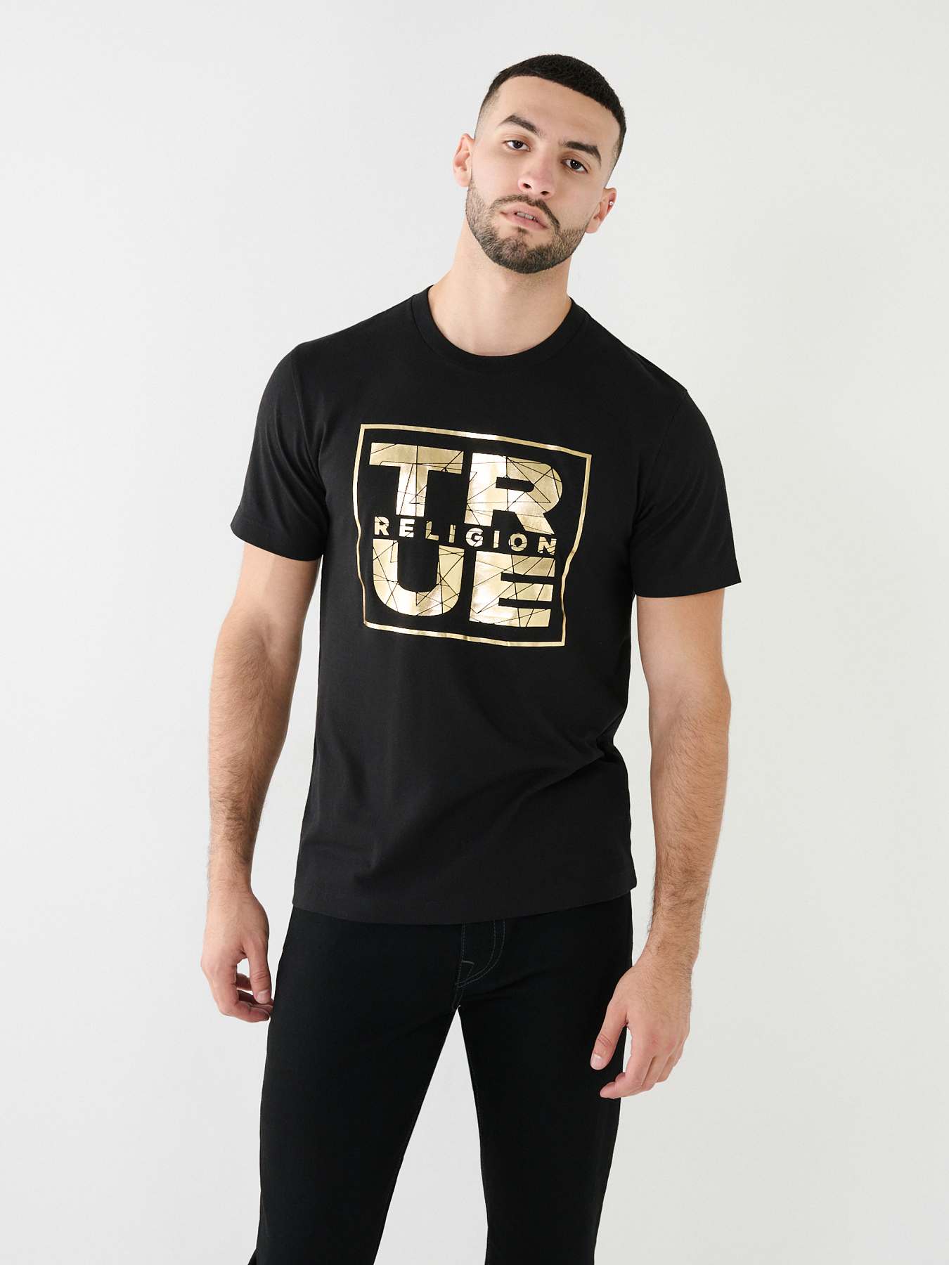 True religion best sale logo t shirt