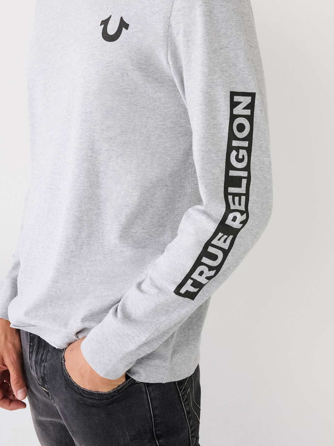 LONG SLEEVE TRUE LOGO TEE, image 4