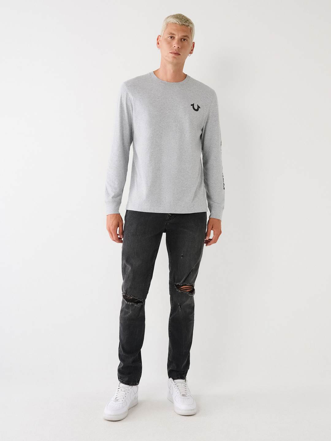 LONG SLEEVE TRUE LOGO TEE, image 5
