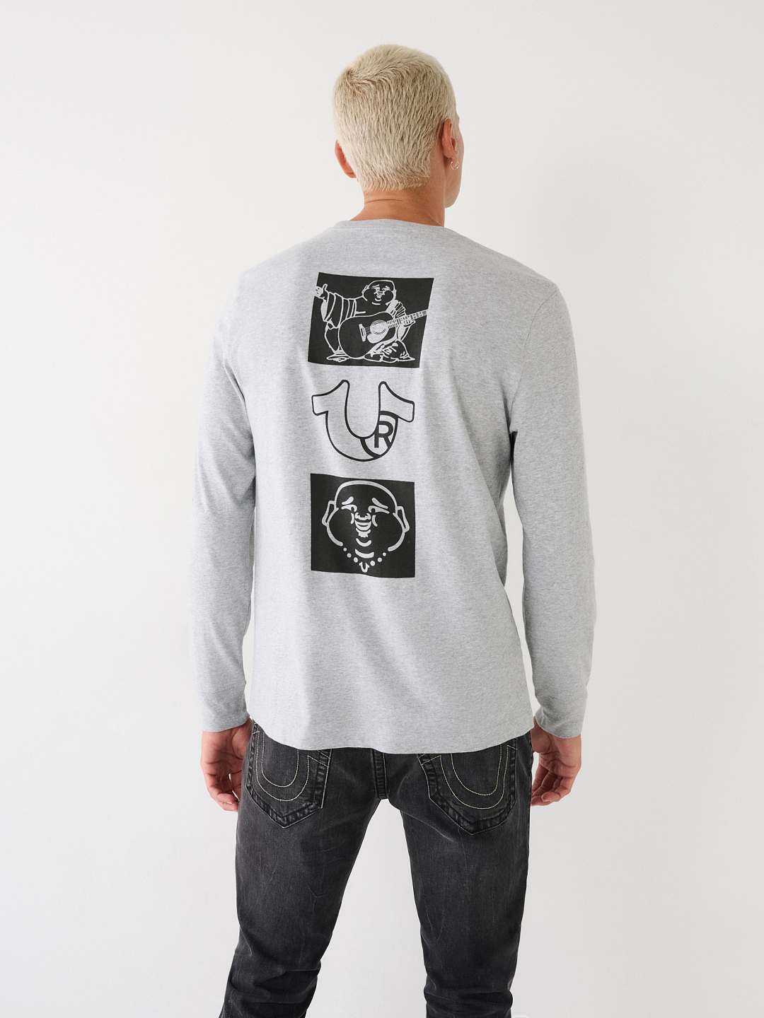 LONG SLEEVE TRUE LOGO TEE, image 1