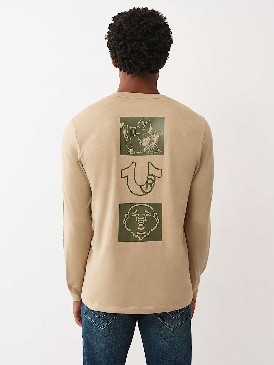 LONG SLEEVE TRUE LOGO TEE, image 3