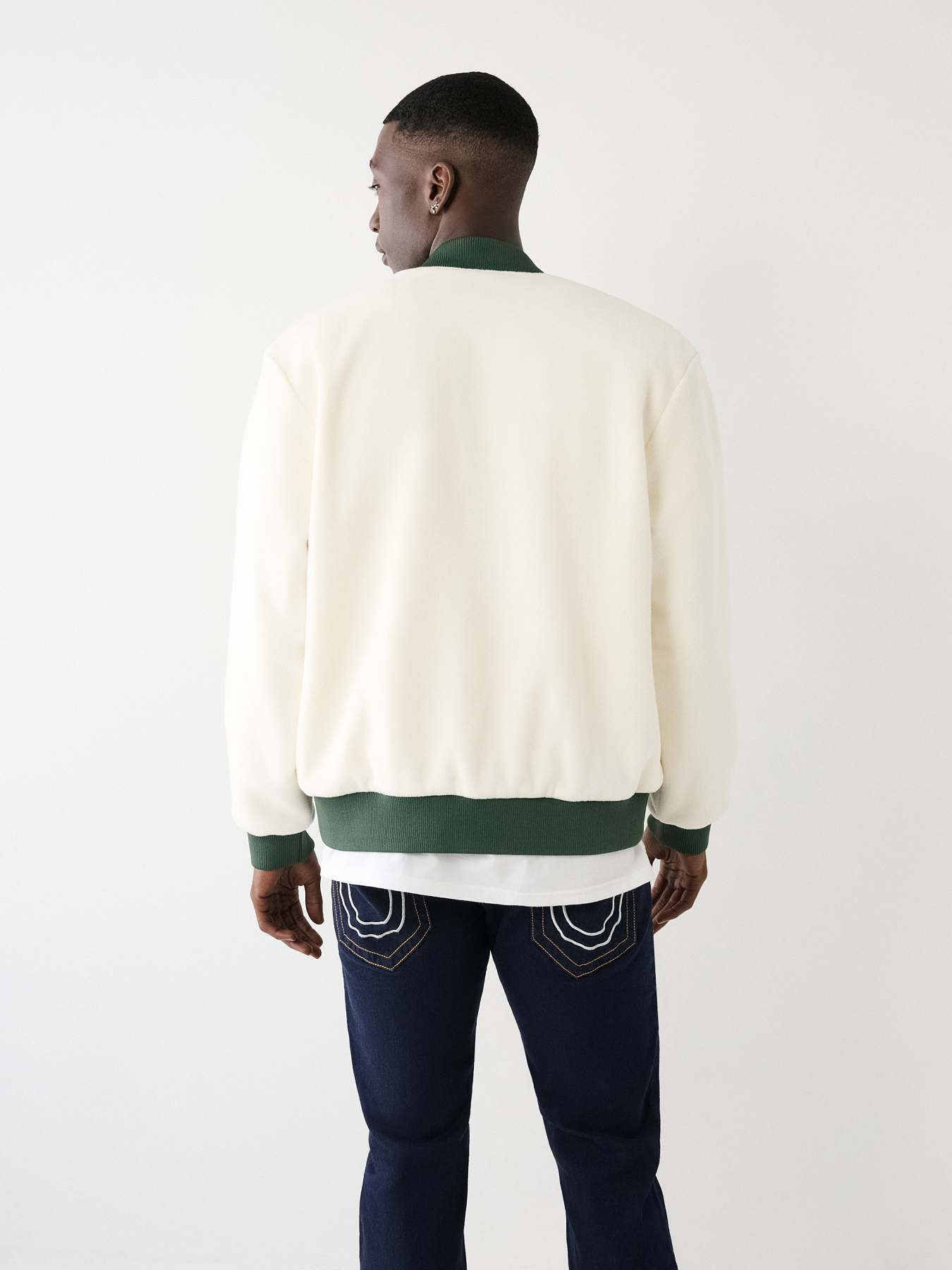 FLEECE BOMBER JACKET, image 2