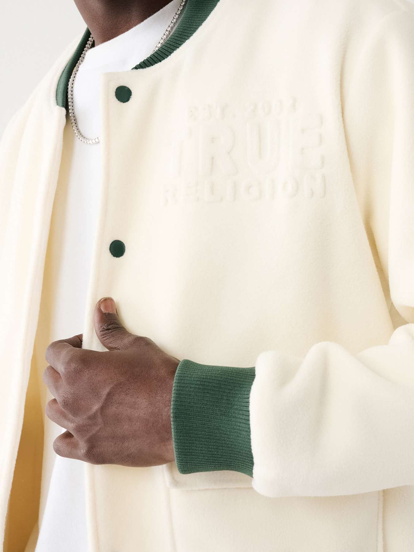 FLEECE BOMBER JACKET, image 3
