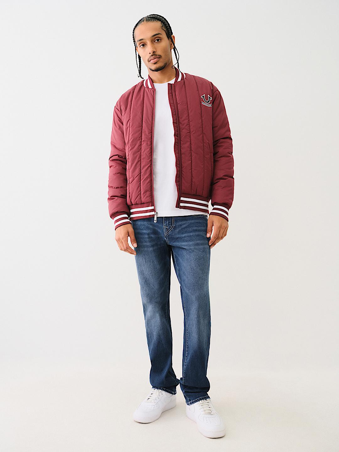 HS LOGO QUILTED BOMBER JACKET, image 5