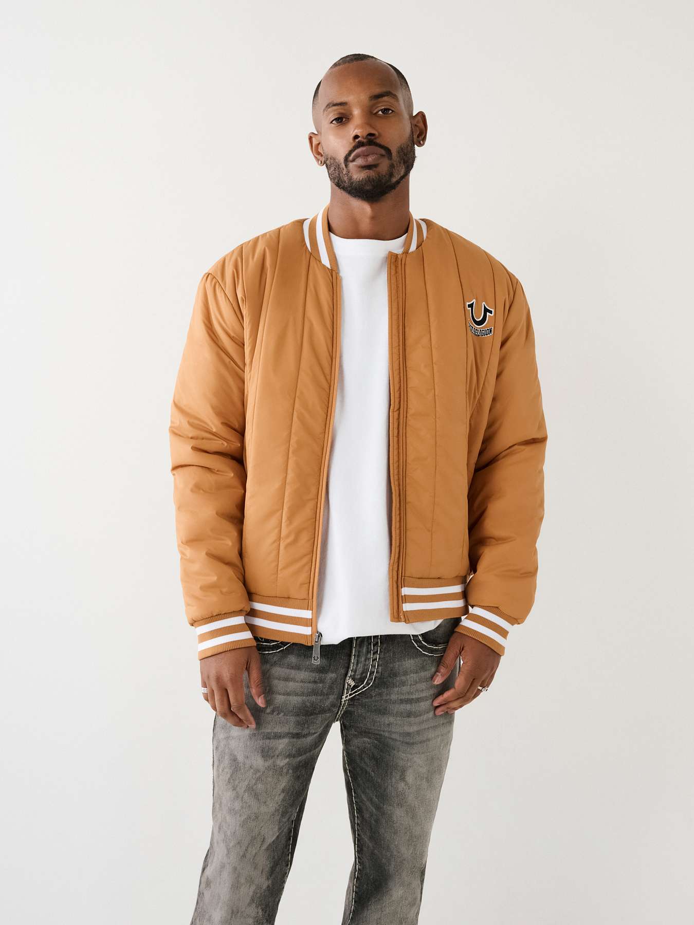 True religion quilted jacket sales