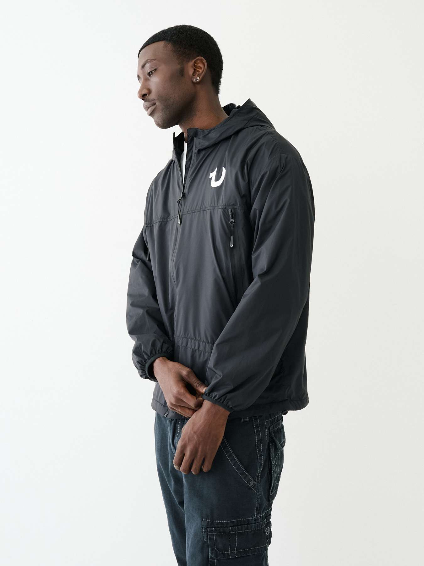 HORSESHOE LOGO WINDBREAKER JACKET, image 6