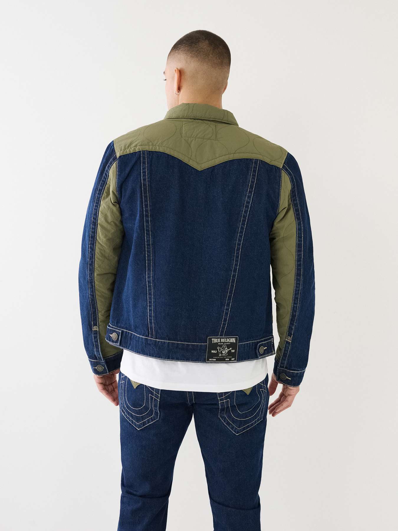 True religion sherpa jean hot sale jacket