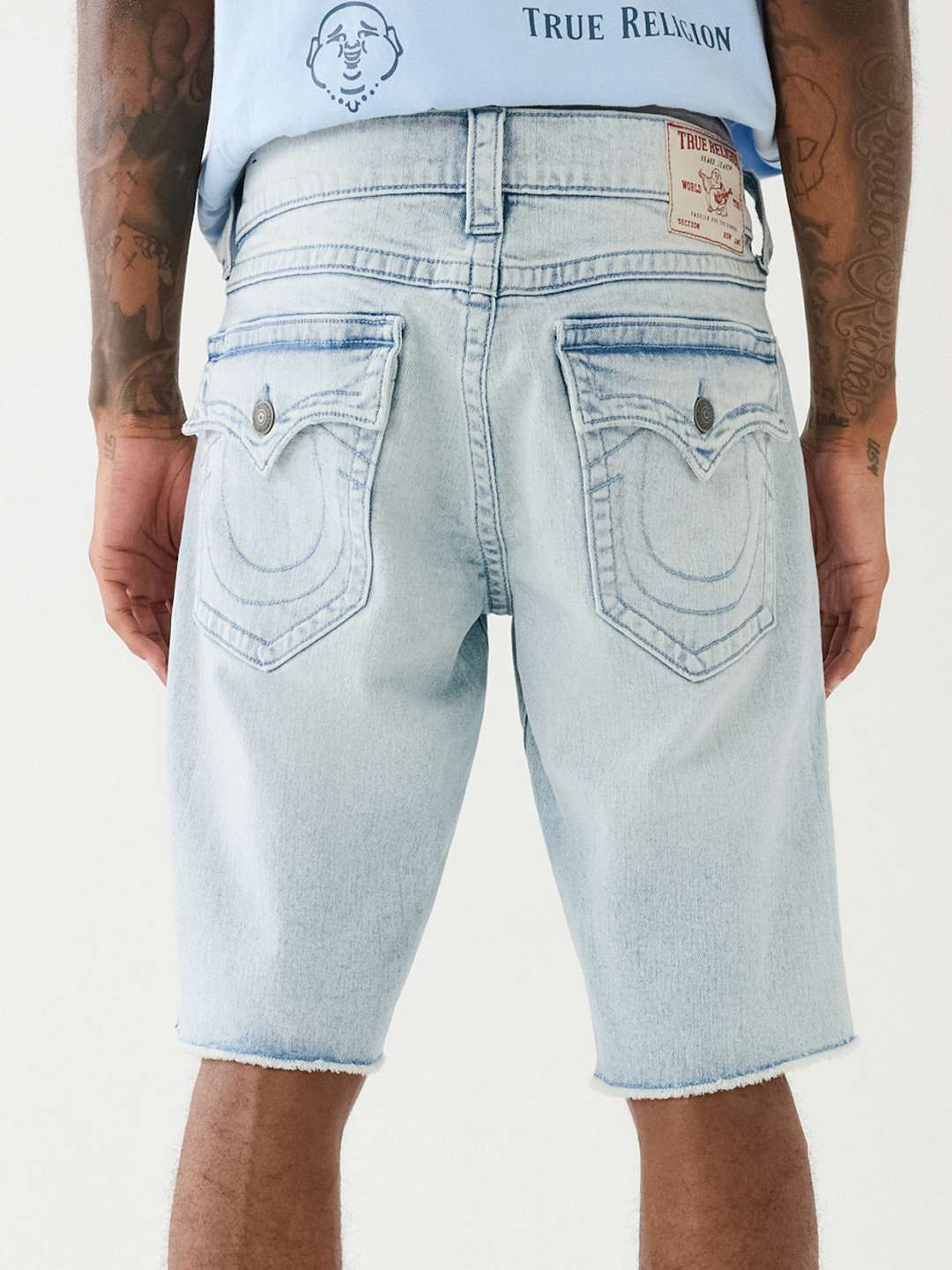  RICKY FRAYED STRAIGHT SHORT