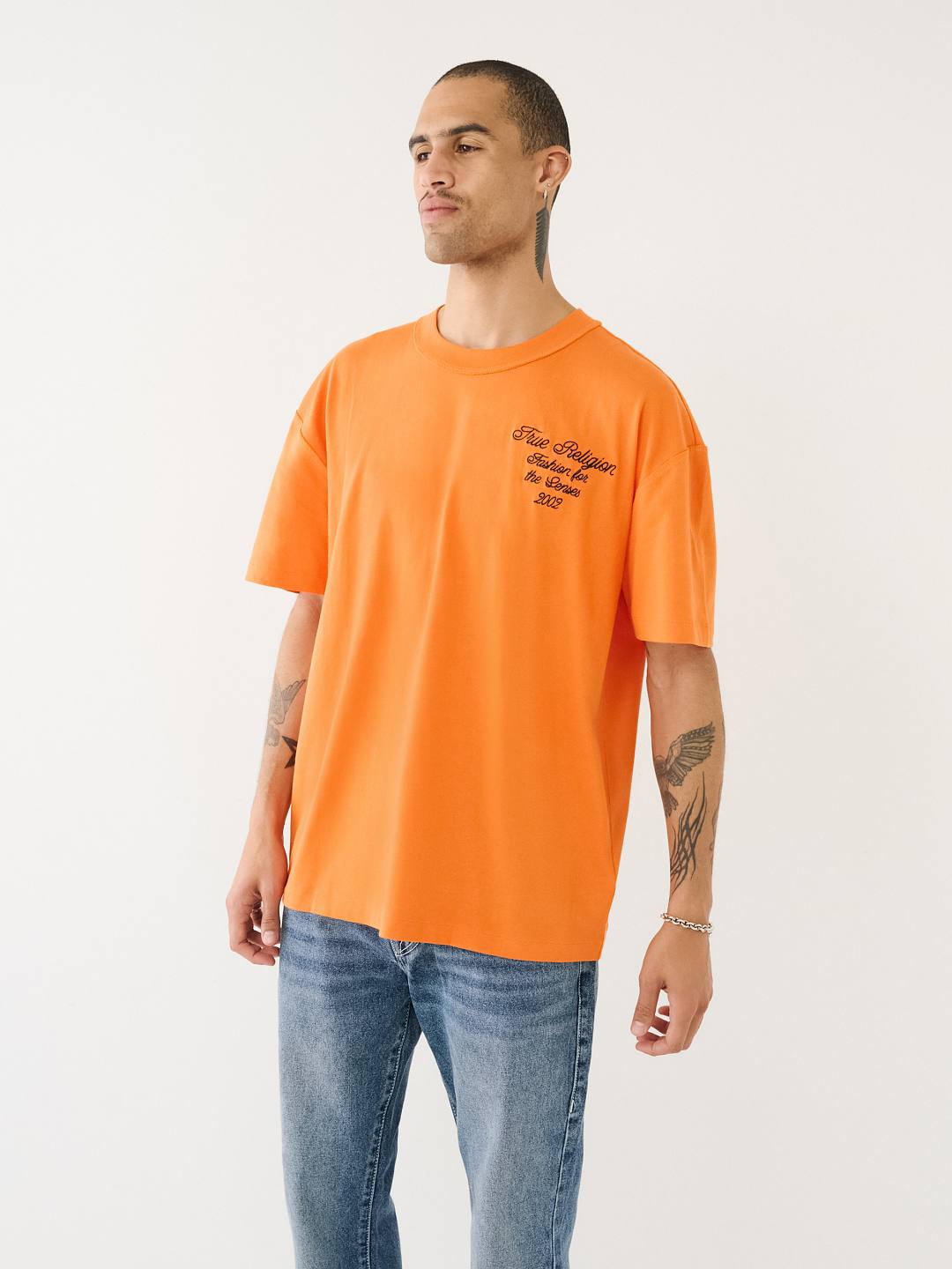 Embroidered TR Logo Tee