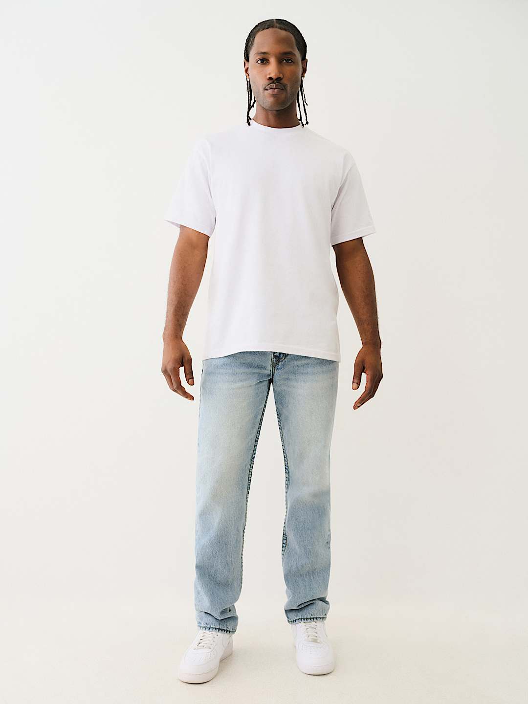 RICKY SUPER T STRAIGHT JEAN - Blue | True Religion