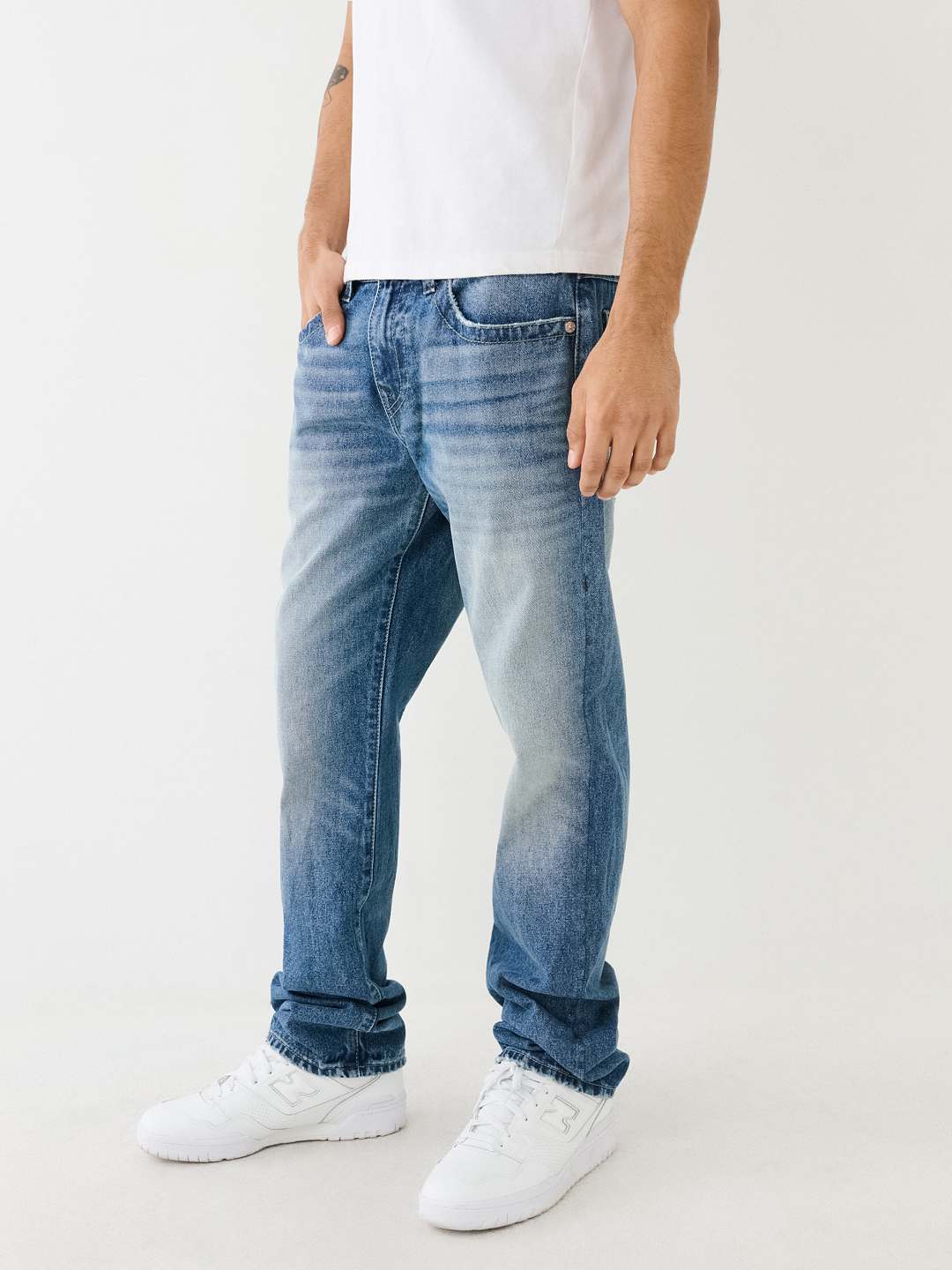 RICKY FRAYED HS STRAIGHT JEAN