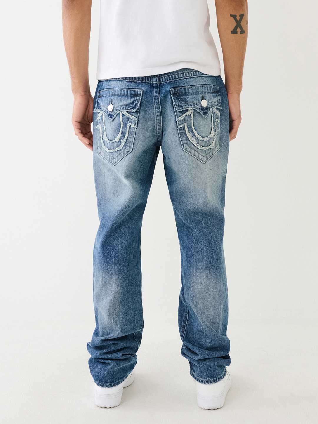 RICKY FRAYED HS STRAIGHT JEAN