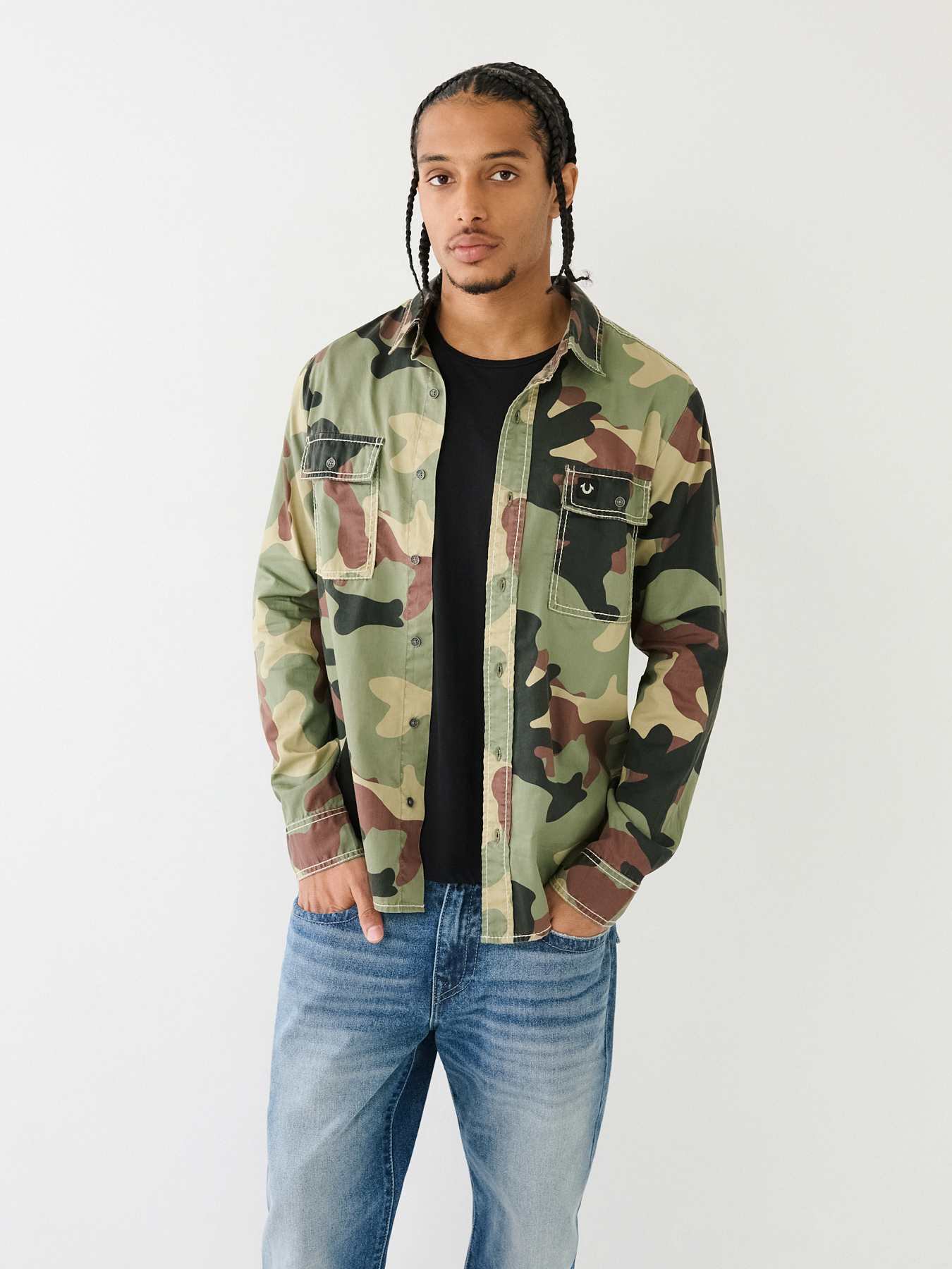 CAMO BIG T WORKWEAR SHIRT