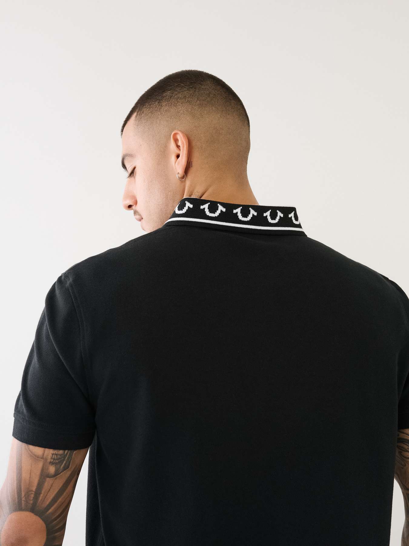 EMBROIDERED TRUE RELIGION POLO SHIRT True Religion