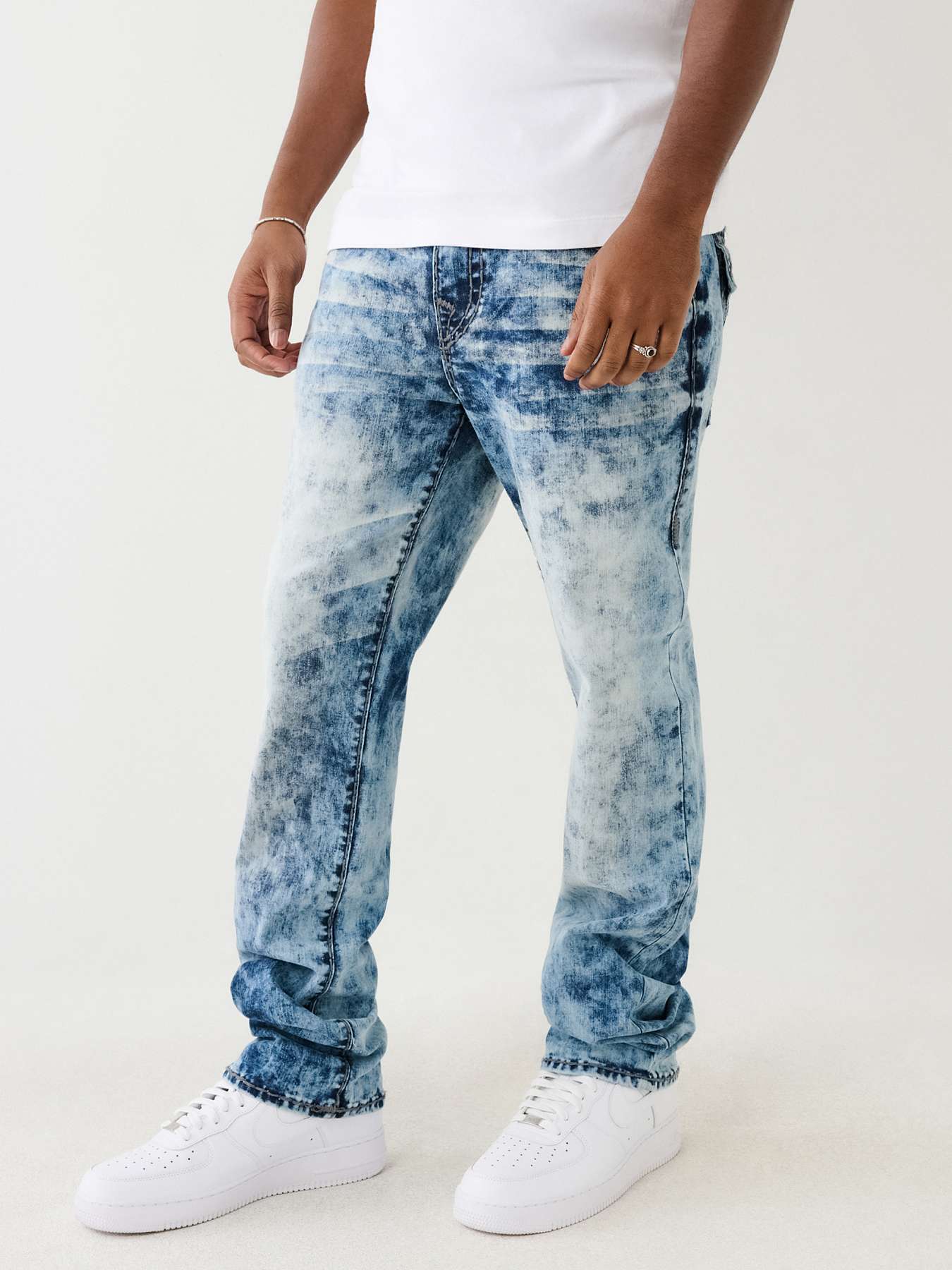 RICKY ACID WASH SUPER T STRAIGHT JEAN