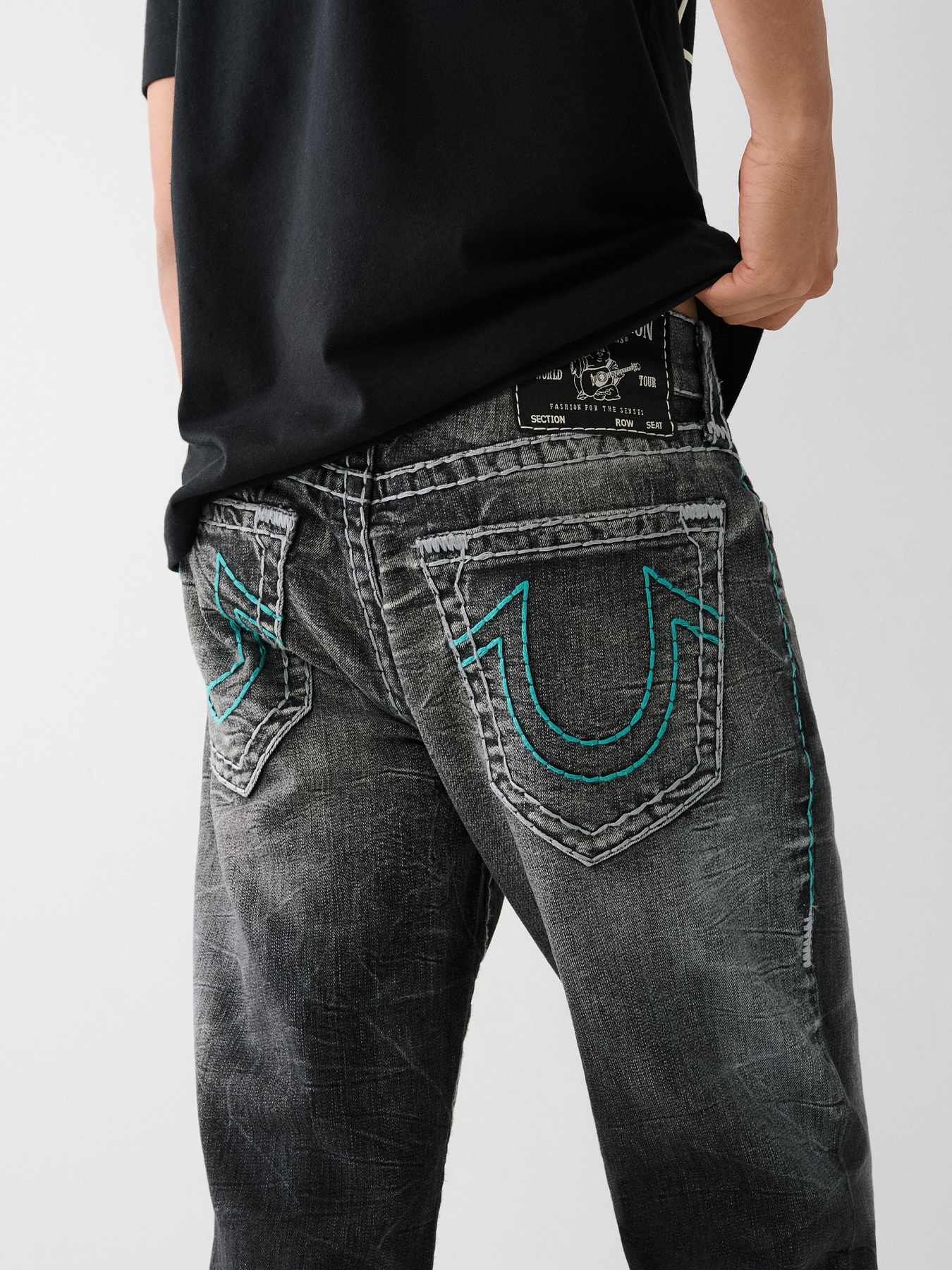 RICKY SUPER T STITCH STRAIGHT JEAN