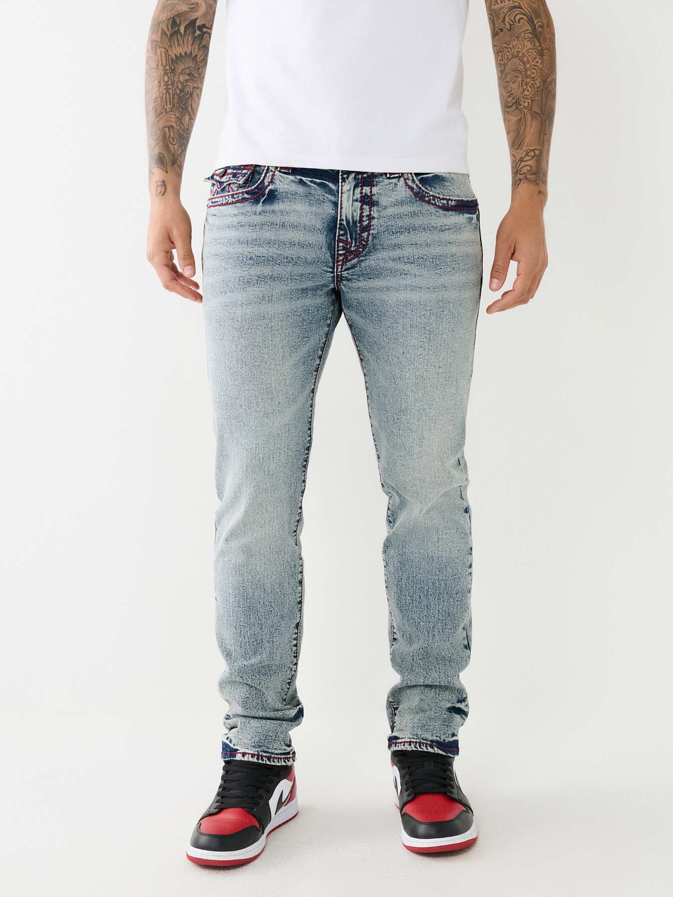 True Religion Rocco Big T Jeans Blue