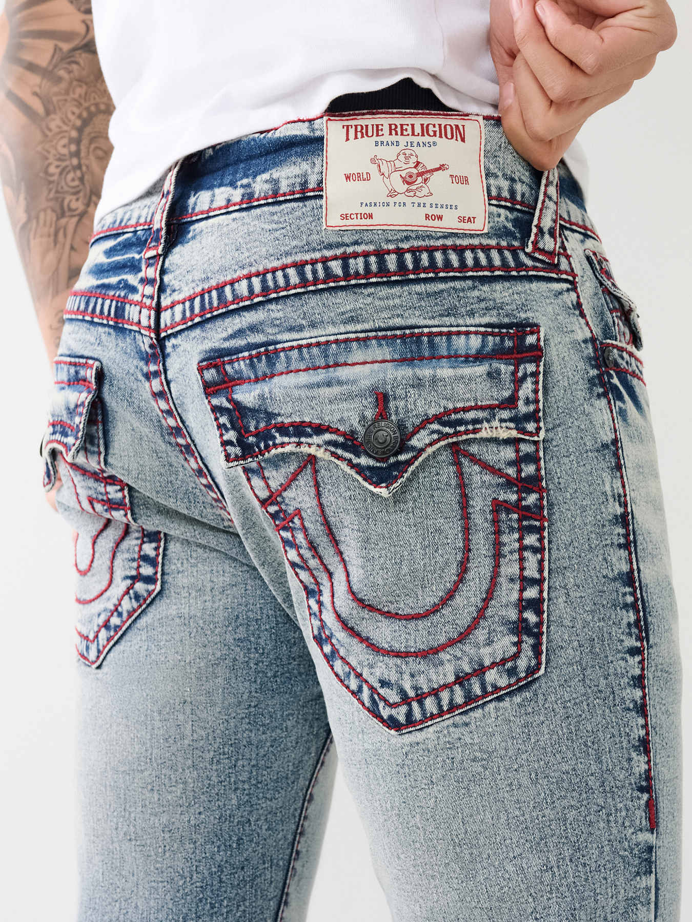 True religion sale big stitch jeans