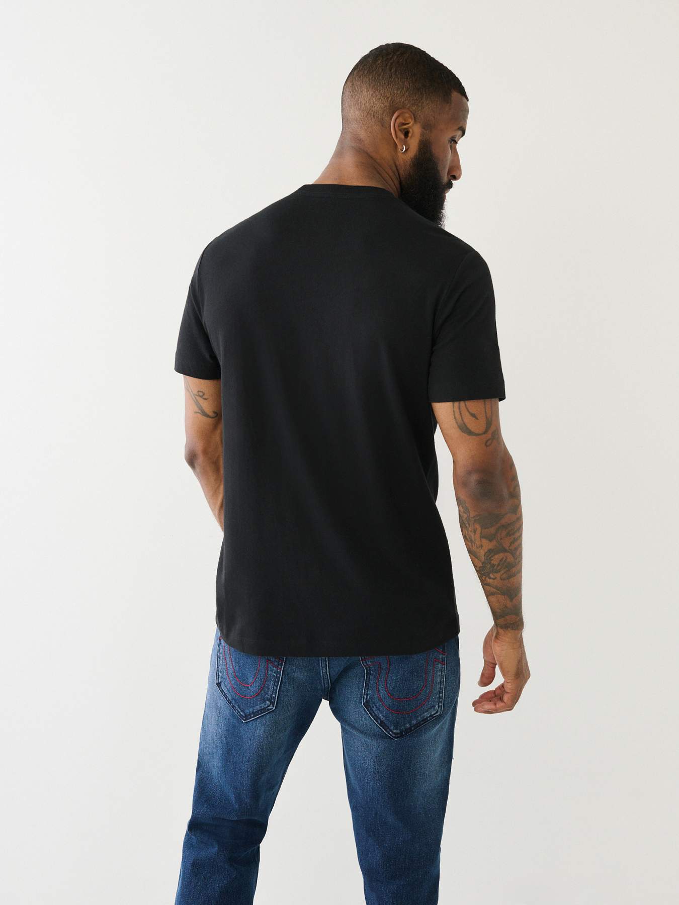 CAMISETA CON LOGOTIPO WORLD TOUR DE TRUE RELIGION, image 4